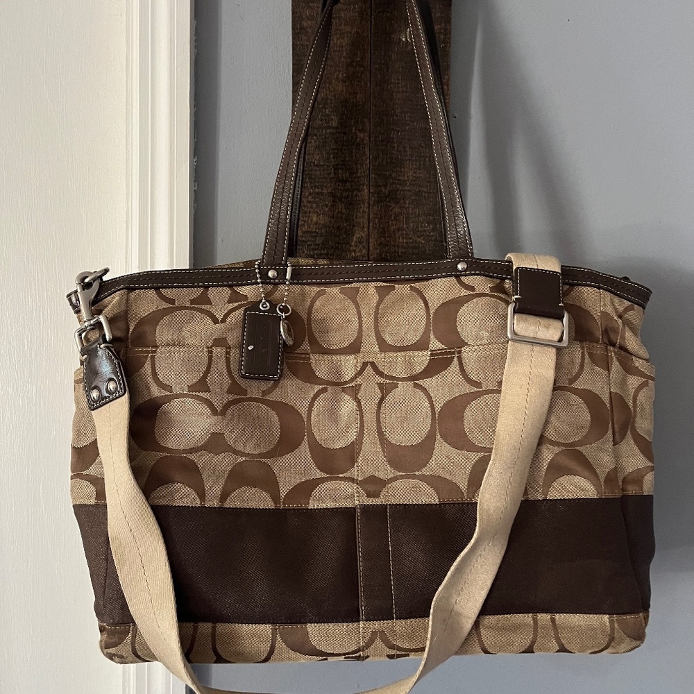 Authentic coach Diaper bag